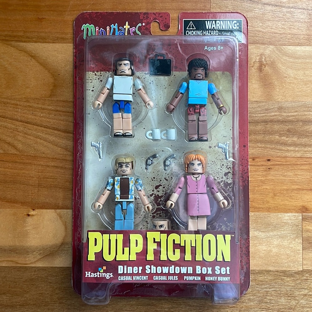 Pulp fiction minimates diner showdown box set